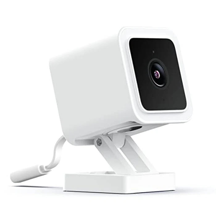 Wyze Cam v3 1080p HD Indoor/Outdoor Video Camera with Color Night Viewing, Compatible with Alexa&The Google Assistant and IFTTT with Wyze Cam A.I. Detection Service 3Month Subscription,white by WYZE - Image 1