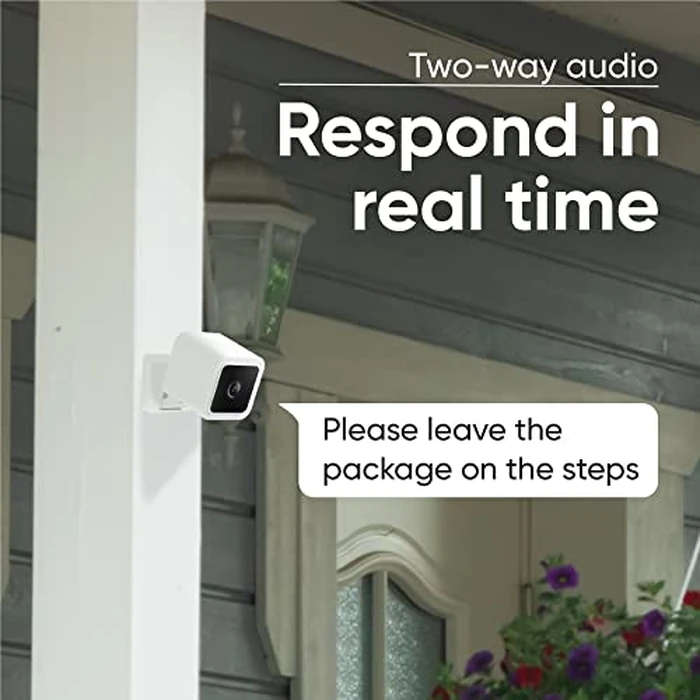Wyze Cam v3 1080p HD Indoor/Outdoor Video Camera with Color Night Viewing, Compatible with Alexa&The Google Assistant and IFTTT with Wyze Cam A.I. Detection Service 3Month Subscription,white by WYZE - Image 5