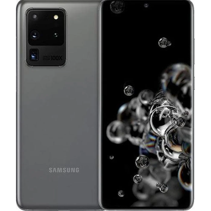 Galaxy S20 Ultra - 128GB - 1 Physical SIM + eSIM - Cosmic Grey - Unlocked by Samsung - Refurbished - Excellent condition - US$238.49