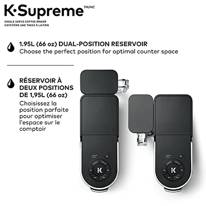 Keurig K-Supreme Coffee Maker, Single Serve K-Cup Pod Coffee Brewer, With MultiStream Technology, 66 Oz Dual-Position Reservoir by Keurig - Image 4
