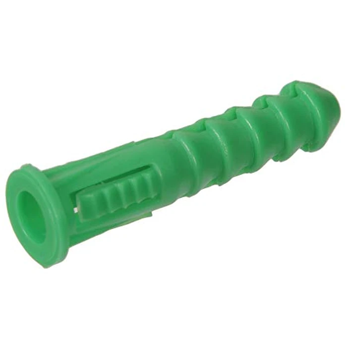 Hillman 370332 Ribbed Plastic Anchor, 12-14-16 X 1-1/2-Inch, Green, 50-Pack by Hillman - Used - Like New condition - CA$5.76
