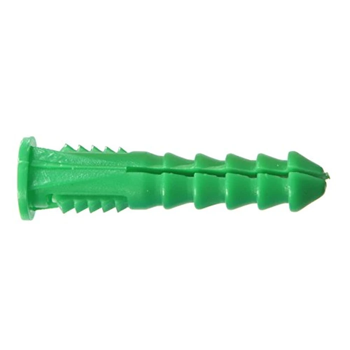 Hillman 370332 Ribbed Plastic Anchor, 12-14-16 X 1-1/2-Inch, Green, 50-Pack by Hillman - Image 2