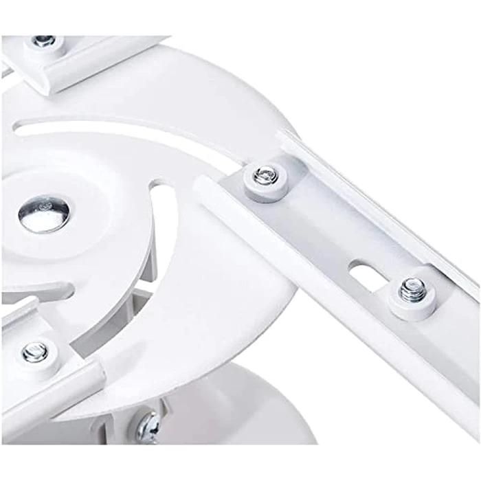 Amazon Basics Tilting Projector Bracket Mount for Ceiling and Wall, 15 kg / 33lbs Capacity, White by Amazon Basics - Image 8