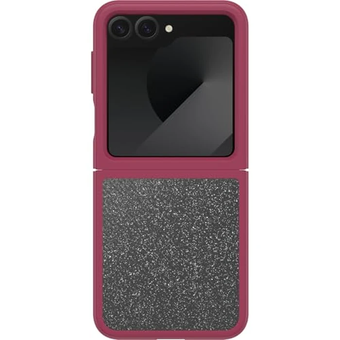OtterBox Galaxy Z Flip6 Thin Flex Series Case - Berry Bliss (Red), Ultra-Slim, Hard Case with Soft Edges, 5G and Wireless Charging Compatible by OtterBox - Used - Acceptable condition - US$18.51