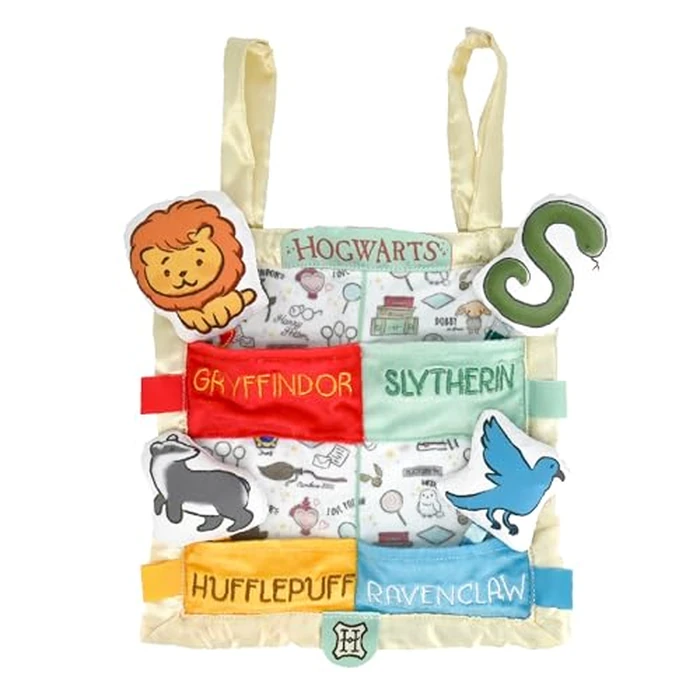 Kids Preferred Harry Potter Hogwarts House Peek a Boo On The Go Activity Toy Lovey Security Blanket for Newborns, Babies, and Toddlers by KIDS PREFERRED - Used - Like New condition - US$14.43