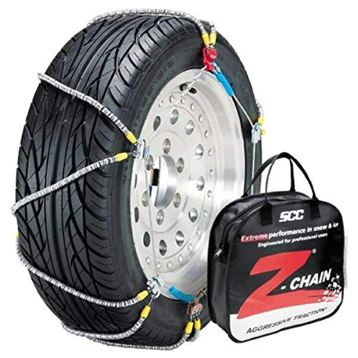 SCC Z-571 Z-Chain Extreme Performance Cable Tire Traction Chain - Set of 2 by SCC - Image 1