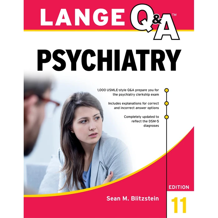 Lange Q&A Psychiatry, 11th Edition by McGraw-Hill Education - Used - Good condition - US$29.04
