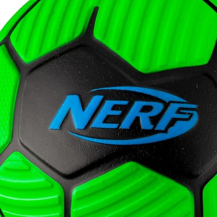 Nerf Kids Foam Mini Soccer Ball - Proshot Youth Soccer Ball - 7" Indoor + Outdoor Toy for Kids + Toddlers - Green/Blue by Nerf - Image 6