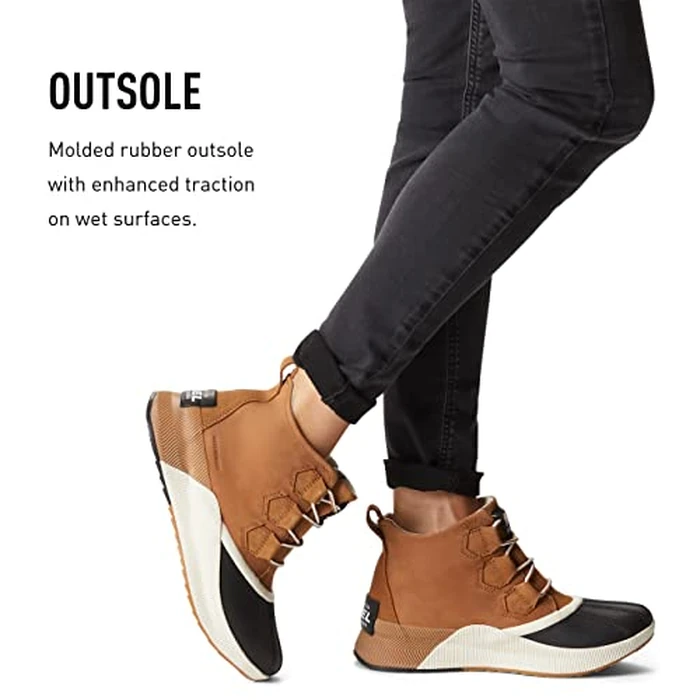 Sorel Women's Out 'N About III Classic Waterproof Boot - Taffy, Black - Size 6.5 by Sorel - Image 5