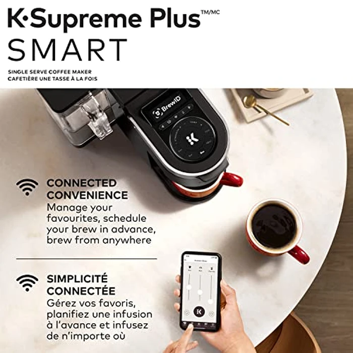 Keurig K-Supreme Plus SMART Single Serve K-Cup Pod Coffee Maker With Connected Capabilities, Black by Keurig - Image 5