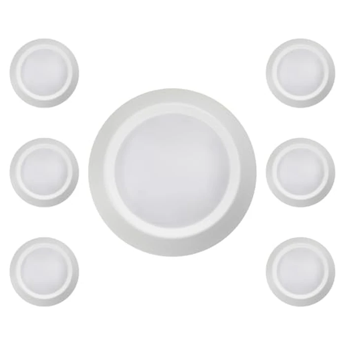 GREENLUX 7.5” Surface Mount Led Disk Light Suits for 3" or 4" J-Box,CRI90, 1000lm, 11W, 2700K/3000K/3500K/4000K/5000K Flush Mount Led Ceiling Light (6 Pack) by GREENLUX - Image 1
