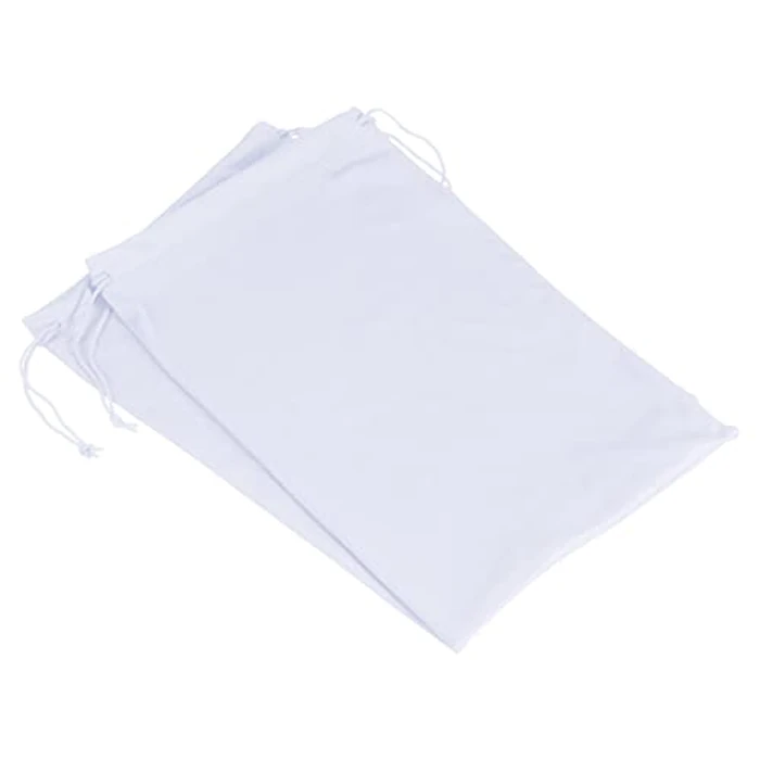 PATIKIL Ski Goggle Bag, 2 Pack 7.1"x10.6" Microfiber Snow Goggles Case Cover Soft Storage Sleeve Drawstring Pouch for Sunglasses Glasses Eyeglasses Camera Lenses White by PATIKIL - Used - Very Good condition