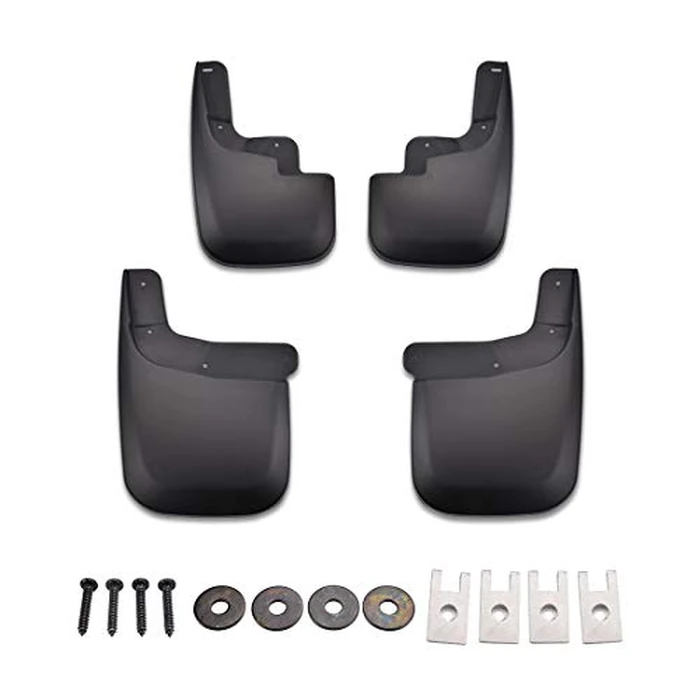 Tecoom Mud Flaps for Chevy Colorado/GMC Canyon Without Flares 2015-2022 Mud Guards Splash Guards Front and Rear Black Set of 4 by Tecoom - Image 2
