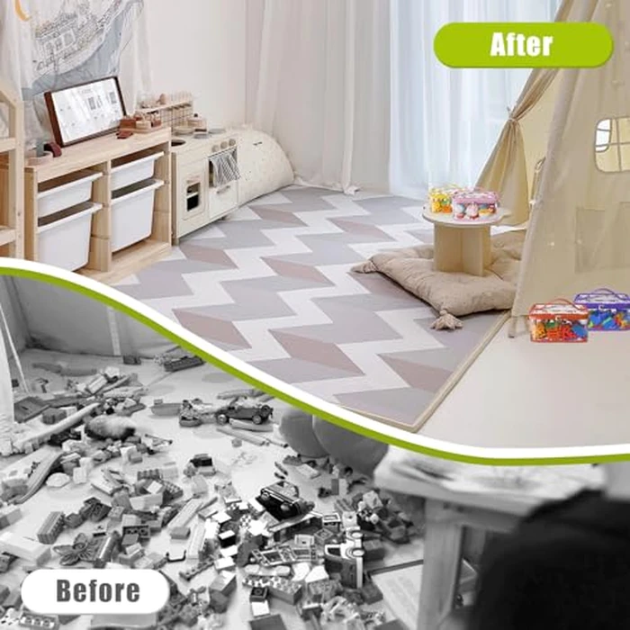 8 Packs Large Toy Storage Bags with Labels, Reusable Clear PVC Board Game Storage, Travel Waterproof Toy Organizer Bags with Name Tag and Manual Pocket for Building Blocks, Puzzle, Kids Books by Shcsdr - Image 6