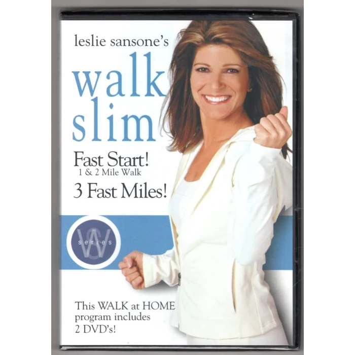 Leslie Sansone's Walk Slim: Fast Start! 1 & 2 Mile Walk / 3 Fast Miles! by Walk Productions - Used - Acceptable condition - US$6.50