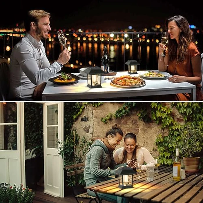 Greluna Solar Lights Outdoor,12 Pack 3000K Waterproof Auto On/Off Solar Pathway Lights for Your Garden, Landscape, Path, Yard, Patio, Driveway,Walkway Decor by Greluna - Image 7