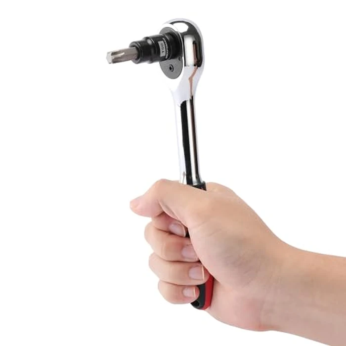 MIXPOWER 25 Piece Torx Bit and Socket Set, 13 Star Bits (T8- T60) & 12 E-Torx Sockets (E4-E22), Professional Grade Auto & Motorcycle Mechanic Set by MIXPOWER - Image 5