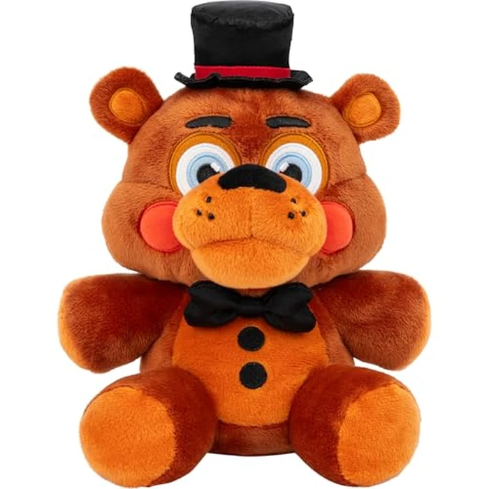 Jazwares Five Nights at Freddy’s Toy Freddy Plush - 8-Inch Stuffie with Soft Material and Glow-in-The-Dark Eyes by Jazwares - Used - Like New condition - US$13.87