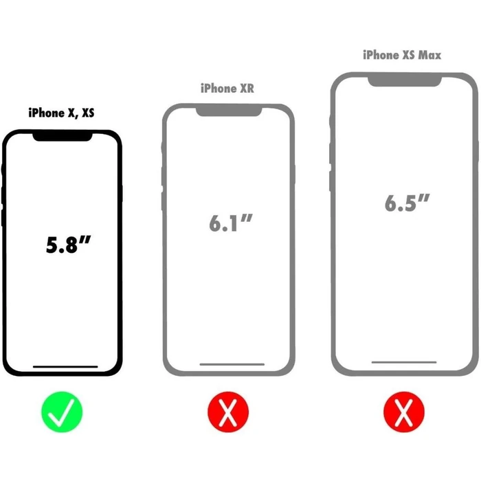 Adidas 3-Stripes Samba Snap Phone Case for Apple iPhone X l iPhone XS - Blue/White Stripes by Adidas - Image 3