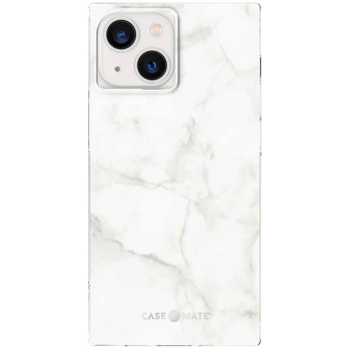 Case-Mate BLOX Square Series Case for Apple iPhone 13 Mini - White Marble by Case-Mate - Refurbished - Excellent condition - US$8.28