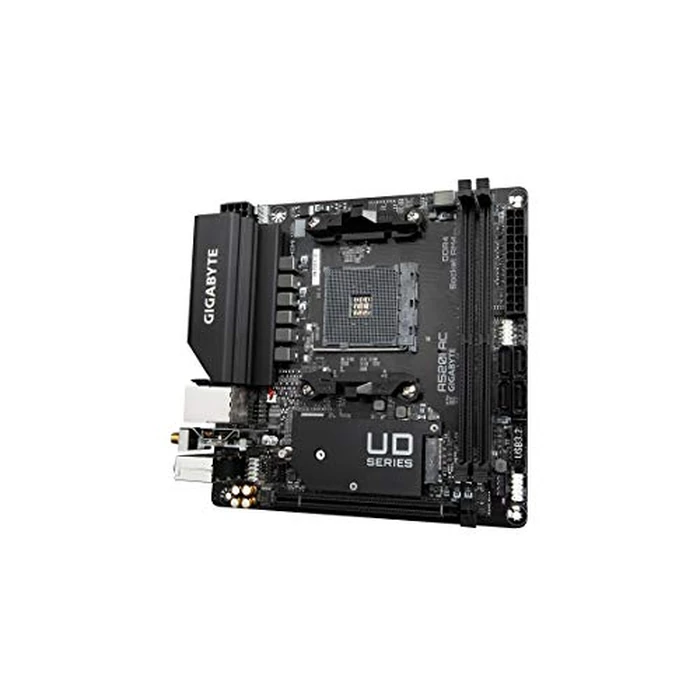 Gigabyte A520I AC (AMD Ryzen AM4/Mini-ITX/Direct 6 Phases Digital PWM with 55A DrMOS/Gaming GbE LAN/Intel WiFi+Bluetooth/NVMe PCIe 3.0 x4 M.2/3 Display Interfaces/Q-Flash Plus/Motherboard) by GIGABYTE - Image 3