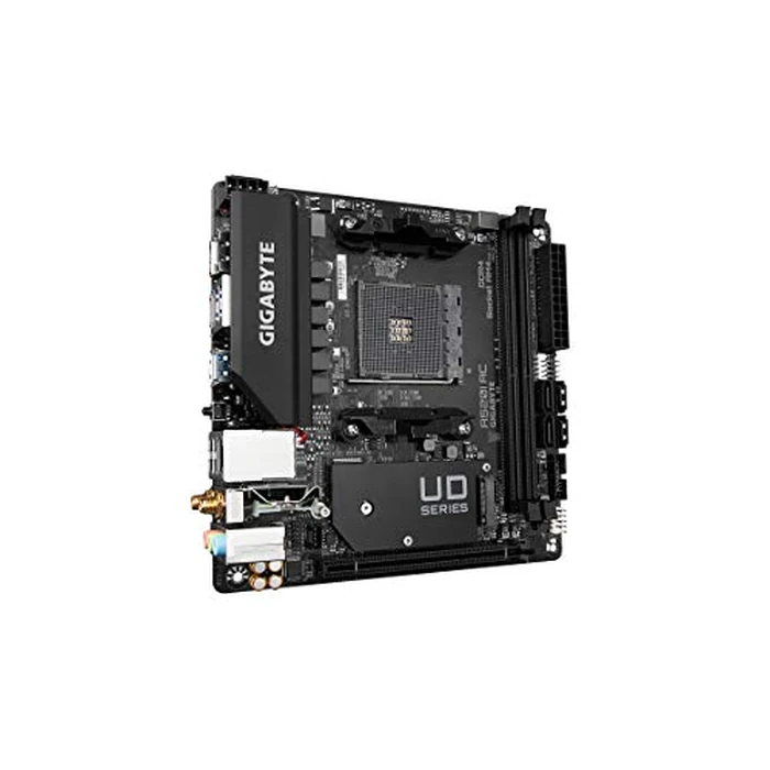 Gigabyte A520I AC (AMD Ryzen AM4/Mini-ITX/Direct 6 Phases Digital PWM with 55A DrMOS/Gaming GbE LAN/Intel WiFi+Bluetooth/NVMe PCIe 3.0 x4 M.2/3 Display Interfaces/Q-Flash Plus/Motherboard) by GIGABYTE - Image 4