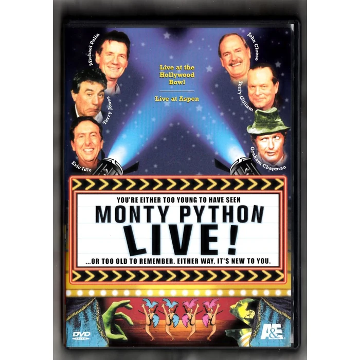 Monty Python ~ Live at Hollywood Bowl and Aspen by A&E - Used - Good condition