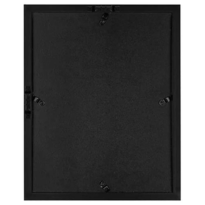 Americanflat 8x10 Shadow Box Frame with Shatter-Resistant Glass - Silhouette Collection - Large Shadow Box Display Case for Tabletop and Wall Display - Black with Soft Felt Back by Americanflat - Image 6