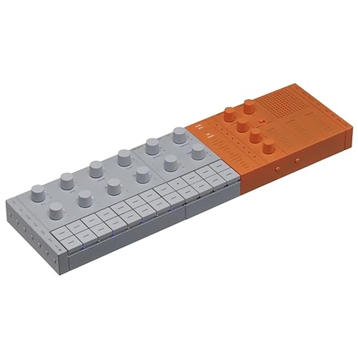 Yamaha SEQTRAK (Orange) Music Creation Station, Sequencer, Drums, Synth & Sampler, 2000 Presets, Built-in Speaker & Mic, Visualizer, Rechargeable Battery, Bluetooth, Wi-Fi, USB-C, New Modes Available by Yamaha - Image 1