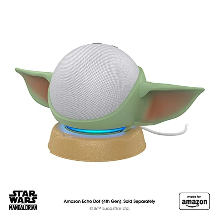 Made for Amazon, featuring The Mandalorian Baby Grogu (TM)-inspired Stand for Amazon Echo Dot (4th & 5th Gen) by OtterBox - Image 5