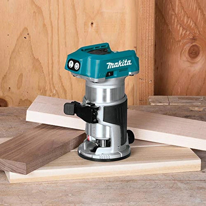 Makita XTR01Z 18V LXT Lithium-Ion Brushless Cordless Compact Router by Makita - Image 3