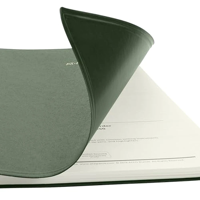 AT-A-GLANCE 2026 Appointment Book Planner, Weekly & Monthly, 8-1/4" x 11", Large, Quarter-Hourly, Recycled, Green (70950G6026) by AT-A-GLANCE - Image 6
