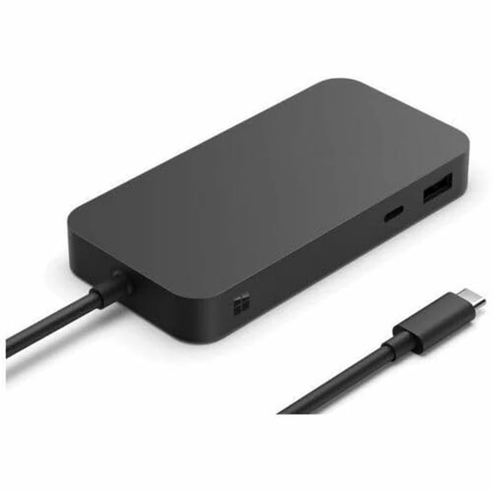 Microsoft Surface USB4 Dock - Gigabit Ethernet, USB C to 2xUSB-C/1xUSB-A/HDMI (65W Power Delivery) - Black by Microsoft - Used - Acceptable condition - CA$84.44