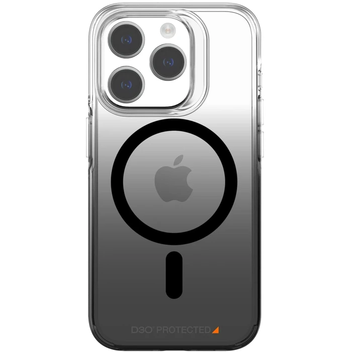 Axessorize Crystal Shield D3O Phone Case with Magsafe for iPhone 15 Pro Max - Smoke Gradient by Axessorize - Refurbished - Excellent condition