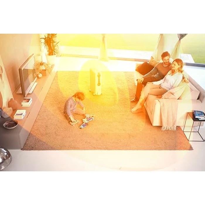 DeLonghi Radia S Full Room Radiant Heater, Light Gray by De'Longhi - Used - Very Good condition