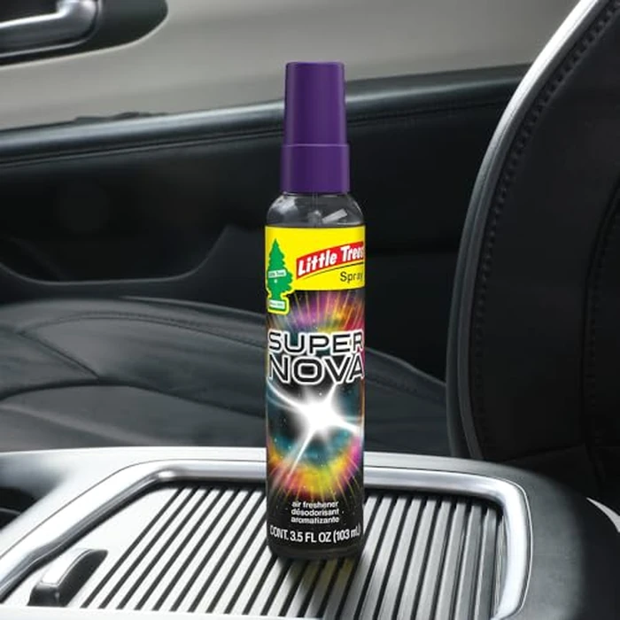 LITTLE TREES Car Air Freshener | Spray Provides a Long-Lasting Scent for Auto or Home | On-the-go Freshness | Supernova, 6 Air Fresheners by LITTLE TREES - Image 6