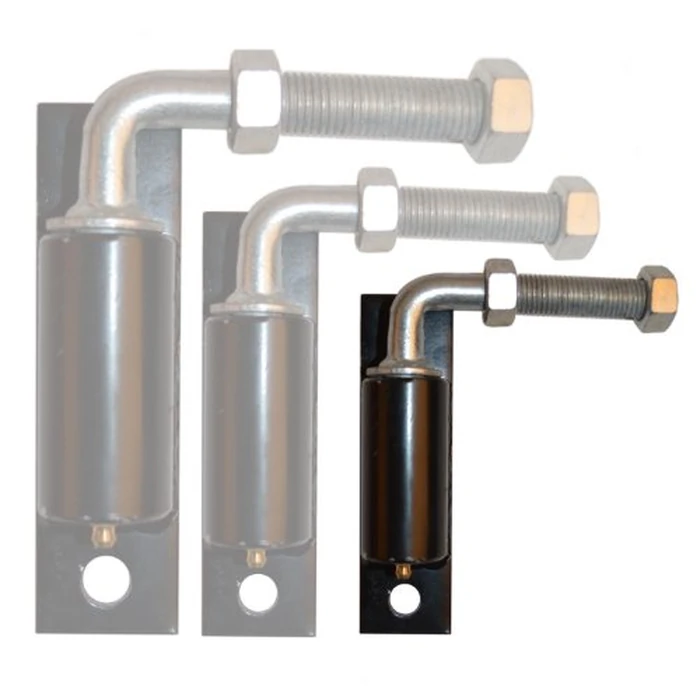 ALEKO Small J-Bolt Hinge for Doors and Driveway Gates - 1/2 Inch - LM113 by ALEKO - Image 2