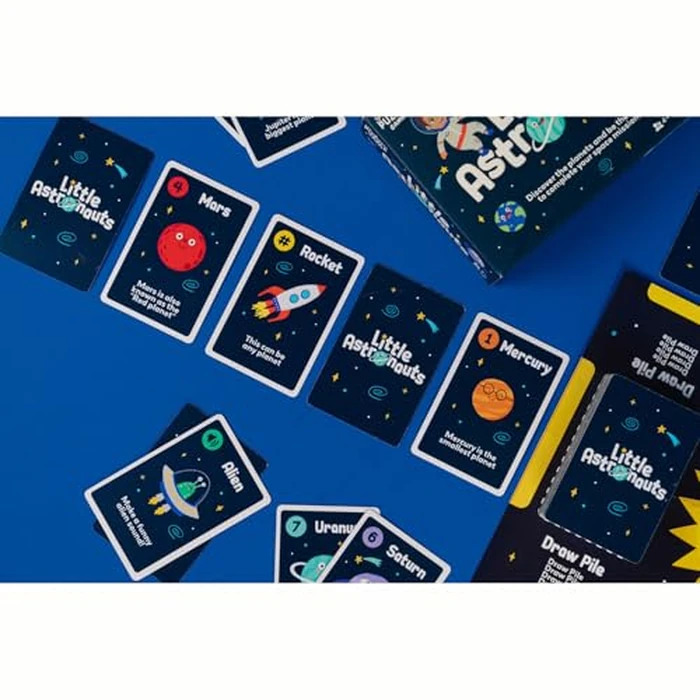 Professor Puzzle: Little Astronauts - Space Mission Card Game, Discover Planets, Facts Poster, Number Skills, Ideal Starter Game, Kids 4+, 2-5 Players by Professor PUZZLE - Image 7