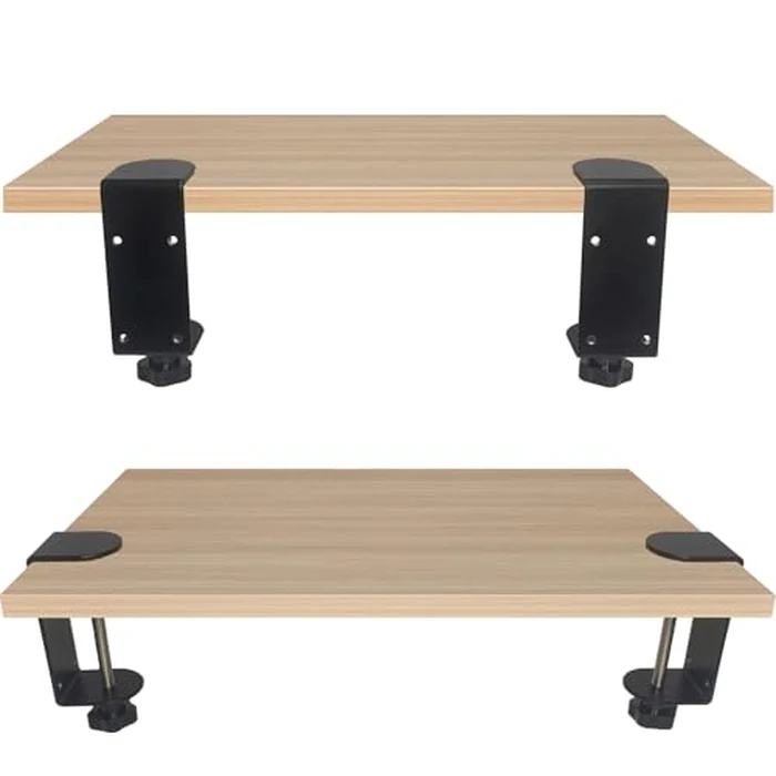 Jhanw 3 inch C-Clamp with Four Small Holes in the back, 4-Pack Adjustable Desk C Clamps for Range 0.35"~3.37", Versatile Clamp for Brake, Parts Assembly, Fastening, Welding, Woodwork, Metal Work by Jhanw - Image 6