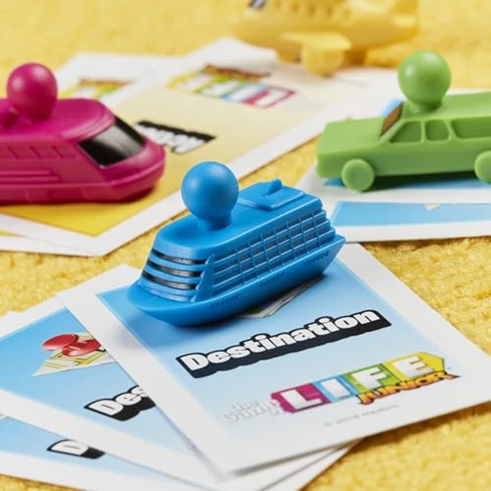 The Game of Life Junior Board Game for Ages 5 and Up, Game for 2-4 Players, Family Board Games for Kids, Gifts for Kids (English) by Hasbro - Image 5