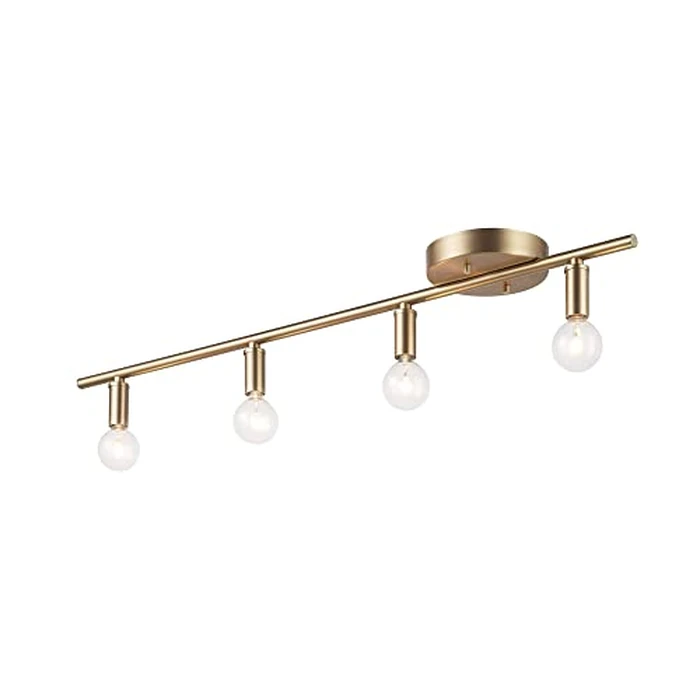Globe Electric 64000010 29" 4-Light Slim Profile Track Lighting, Matte White, Track Ceiling Light, Track Lighting Kit, Vintage, Ceiling Light Fixture, 4 Bulb Kitchen Light, Home Improvement by Globe Electric - Image 5