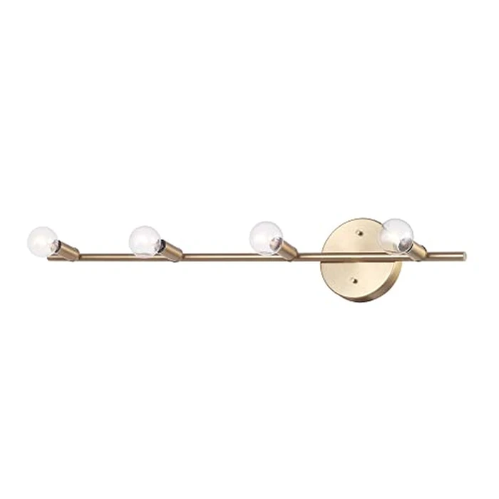 Globe Electric 64000010 29" 4-Light Slim Profile Track Lighting, Matte White, Track Ceiling Light, Track Lighting Kit, Vintage, Ceiling Light Fixture, 4 Bulb Kitchen Light, Home Improvement by Globe Electric - Image 6