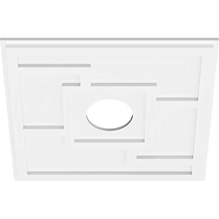 22"OD x 5"ID x 7 1/2"C x 1"P Knox Architectural Grade PVC Contemporary Ceiling Medallion by Ekena Millwork - Image 2