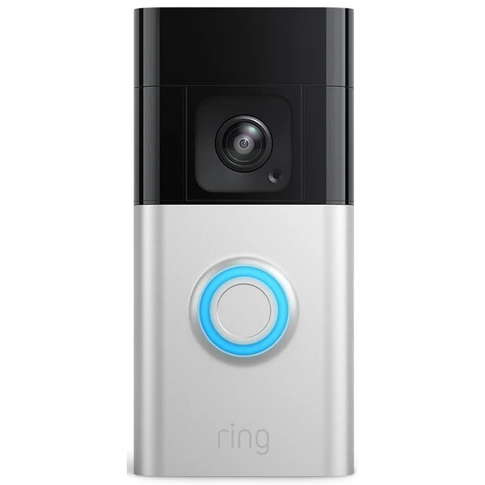 Ring Battery Doorbell Pro Smart Wi-Fi Video Doorbell - Satin Nickel by LG - Refurbished - Premium condition - US$121.98