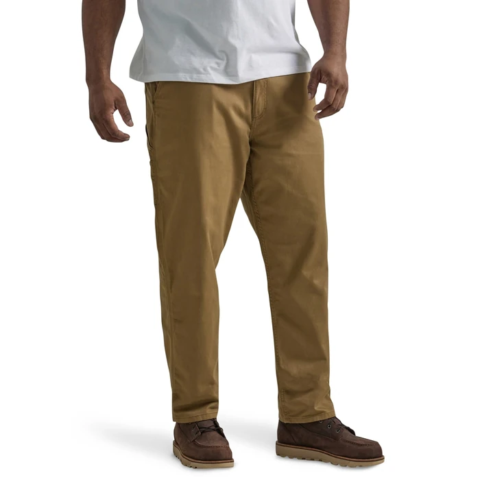 Lee Men's Big & Tall Legendary Workwear Carpenter Jean, Dark Khaki, 60W x 32L by Lee - Used - Like New condition