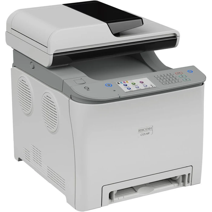 RICOH C125 MF Color Laser Multifunction Printer - Gray by RICOH - Image 2