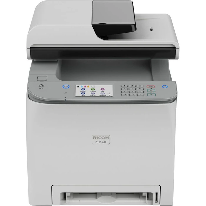 RICOH C125 MF Color Laser Multifunction Printer - Gray by RICOH - Image 4