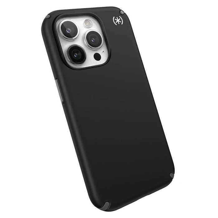 Speck Presidio2 Pro Phone Case with MagSafe for iPhone 15 Pro - Black/Slate Grey by Speck - Image 3