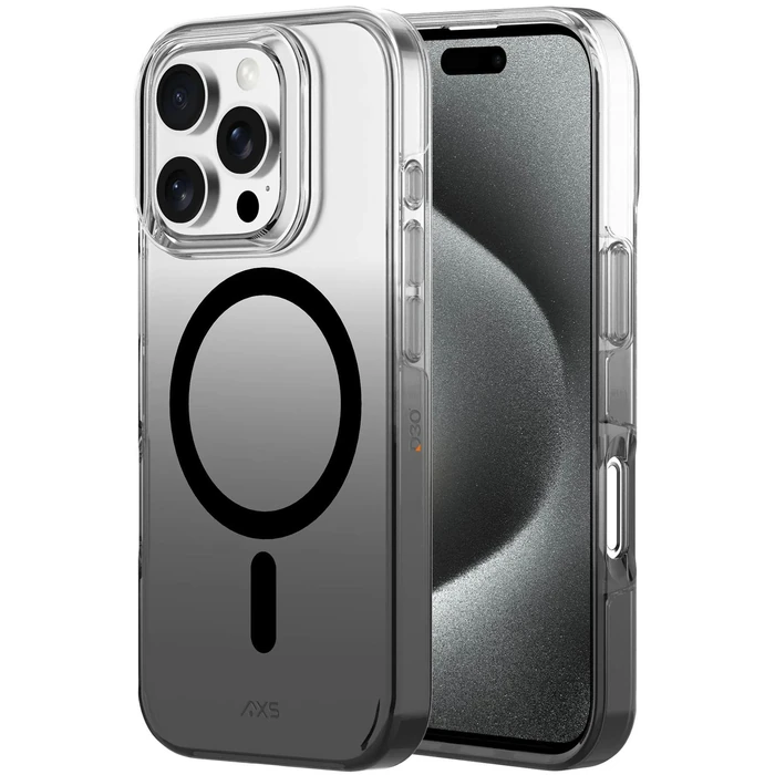 Axessorize Crystal Shield D3O Phone Case with Magsafe for iPhone 16 Pro Max - Smoke Gradient by Axessorize - Image 2