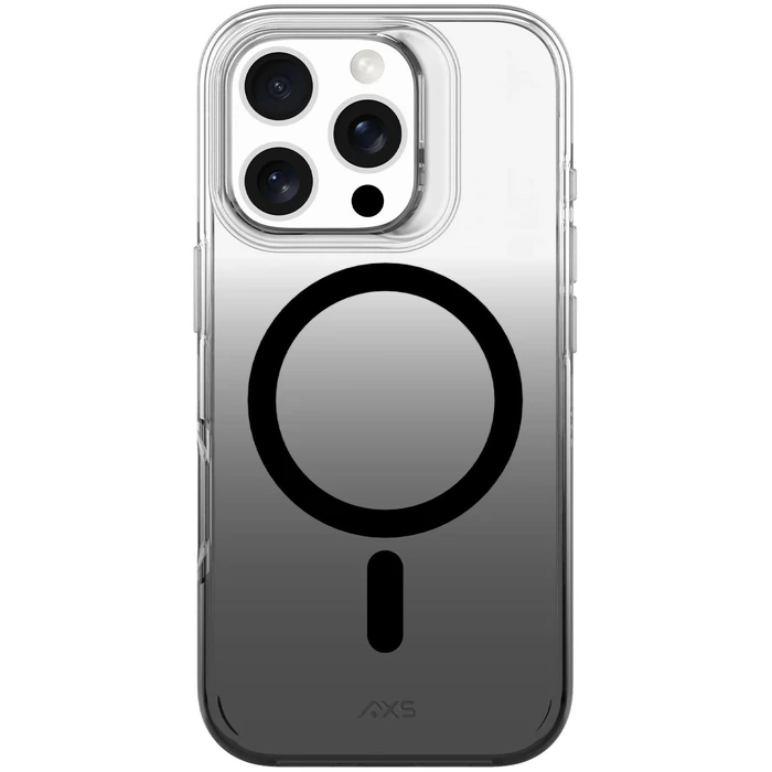 Axessorize Crystal Shield D3O Phone Case with Magsafe for iPhone 16 Pro Max - Smoke Gradient by Axessorize - Refurbished - Excellent condition - US$40.98